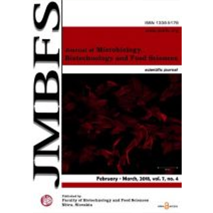 Journal of Microbiology, Biotechnology and Food Sciences