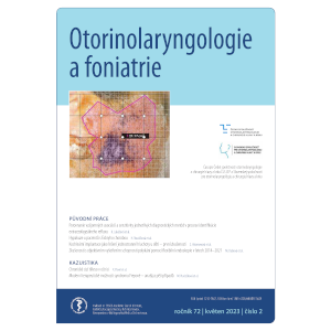 Otorinolaryngologie a foniatrie