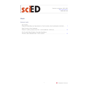 Financial relationships and dependencies in Czech secondary school mathematics textbooks