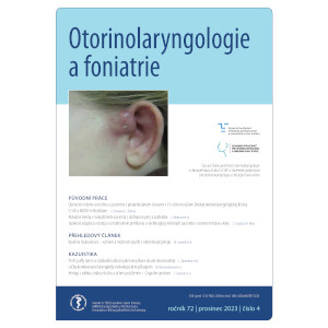 Otorinolaryngologie a foniatrie