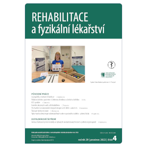 Rehabilitace a fyzikální lékařství