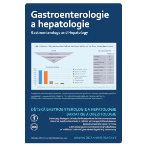 Quality of life in patients with Crohn’s disease in the Czech Republic