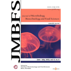 Journal of microbiology, biotechnology and food sciences