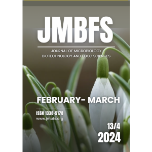 Journal of microbiology, biotechnology and food sciences