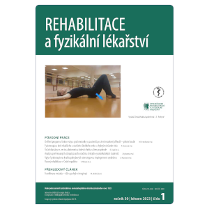 Development of rehabilitation in the Czech Republic