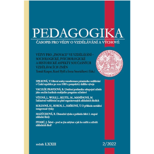 Tomková, A., Hejlová, H., Procházka, M., Najmonová, M. (2020). Spolupráce učitele s dalšími odborníky v realitě společného vzdělávání