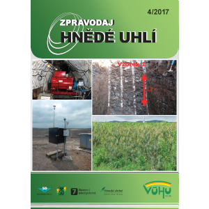 Přehled o vývoji těžeb hnědouhelných důlních společností za 1. - 3. čtvrtletí roku 2017