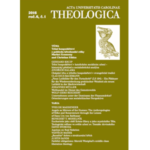 Daniel K. Finn (ed.). The Moral Dynamics of Economic Life. An Extension and Critique of Caritas in veritate