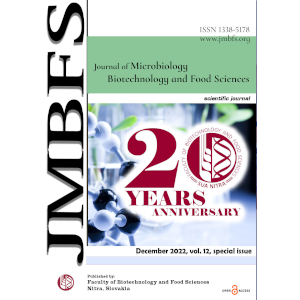 Journal of microbiology, biotechnology and food sciences