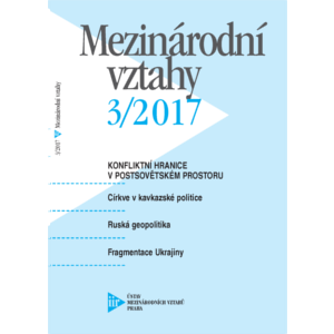 Fantomové hranice – historické podmíněnosti politických a socioekonomických rozhraní současné Ukrajiny