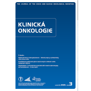 Klinicka onkologie