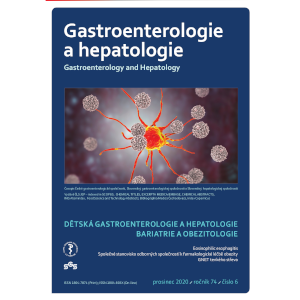 Dětská gastroenterologie a hepatologie - editorial