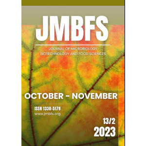 Journal of microbiology, biotechnology and food sciences