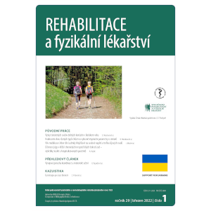 Rehabilitace a fyzikální lékařství