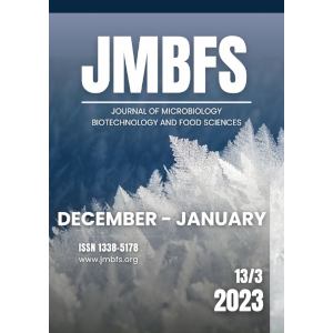 Journal of microbiology, biotechnology and food sciences