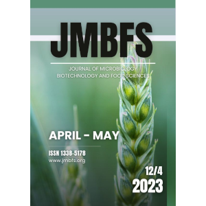 Journal of microbiology, biotechnology and food sciences