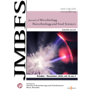 Journal of microbiology, biotechnology and food sciences