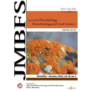 Journal of Microbiology, Biotechnology and Food Sciences